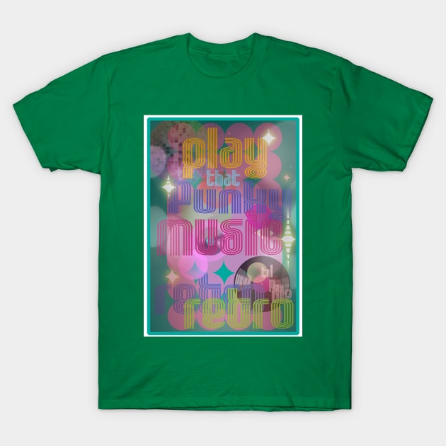 Funky-Retro T-Shirt by SquareDog